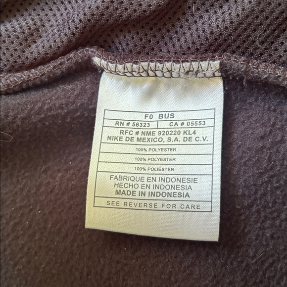 Nike ACG | Vintage Black Fleece Vest Therma Layer 2 Size Large - Picture 11 of 15